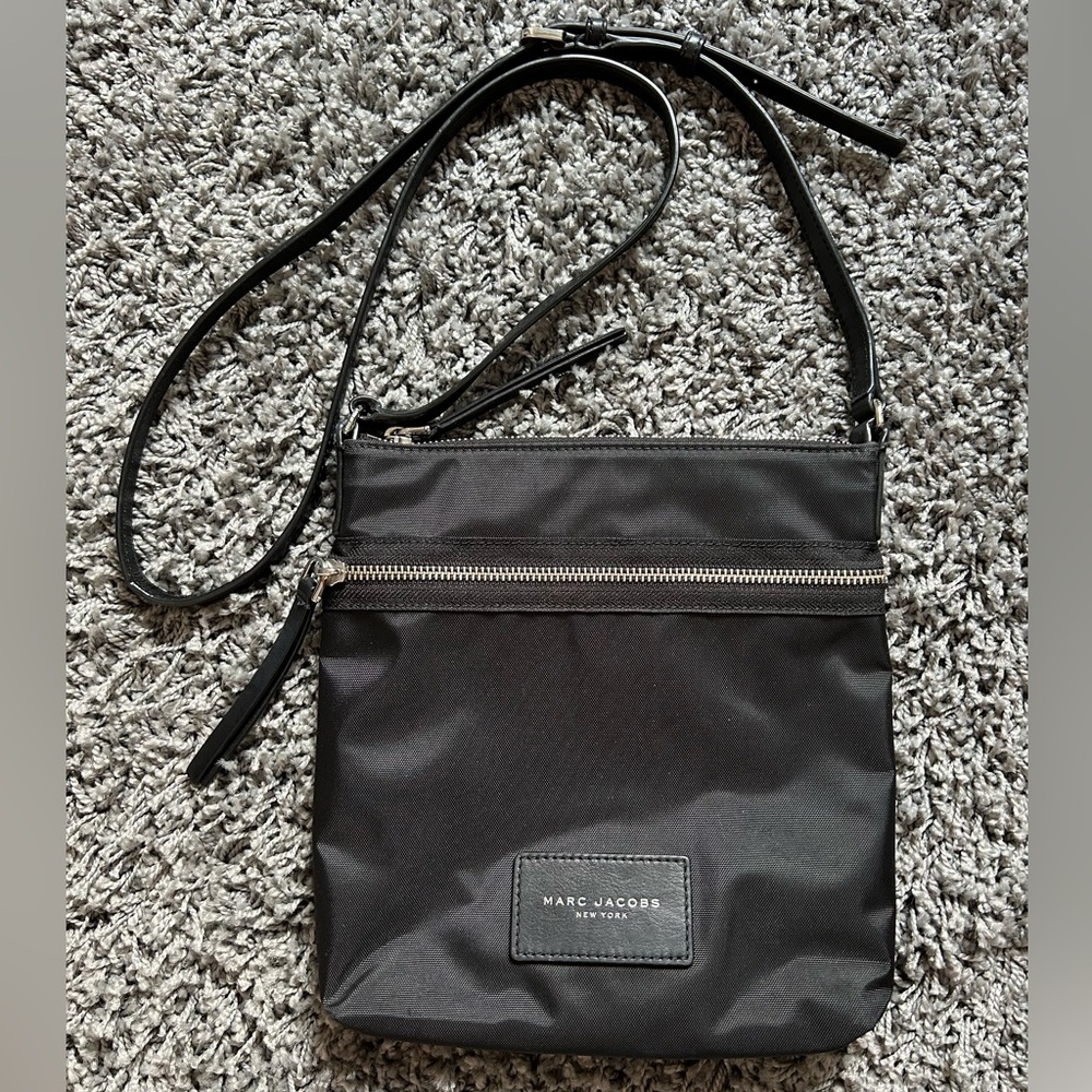 Marc Jacobs Black Nylon Crossbody Bag